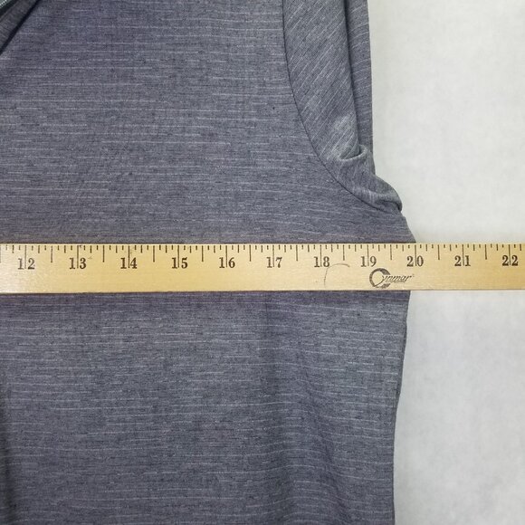 Travis Matthew Crestview 1/4 Zip Pullover Men's M Grey Heather Long Sleeve Logo - Picture 15 of 16